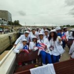 Atletas de Puerto Rico en la ceremonia de apertura de París 2024