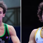 Joseph y Frederick Bachmann Mejías, ambos con medalla de plata en el Campeonato Mundial de Lucha U-17